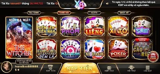 X8 Club sở hữu tiềm lực tài chính cực khủng